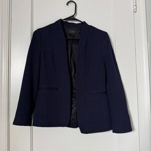 J. Crew Women's Navy Blue Blazer